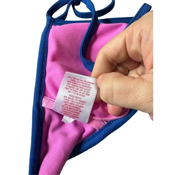 Xhilaration Blue W/ Removable Padding Bikini Top Size XS - Picture 8 of 8